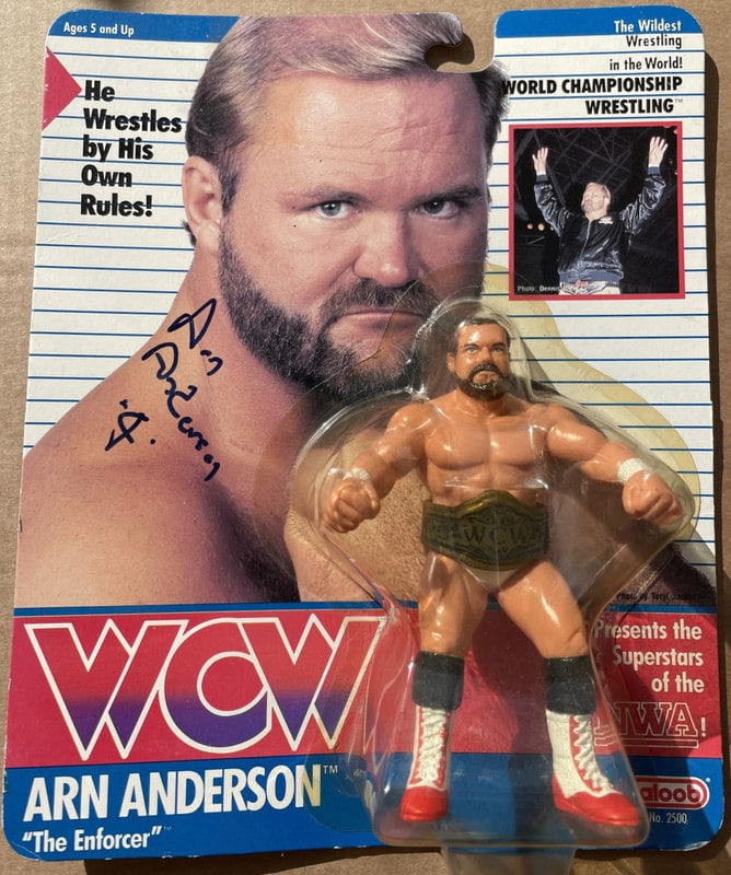 WCW Galoob WCW Galoob Series 1 - "Presents the Superstars of the NWA" Arn Anderson [NWA Card] Action & Toy Figures PWcatalog