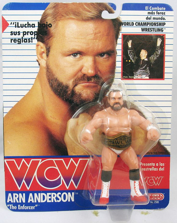 WCW Galoob WCW Galoob Series 1 - "Presents the Superstars of the WCW" Arn Anderson [WCW Card] Action & Toy Figures PWcatalog