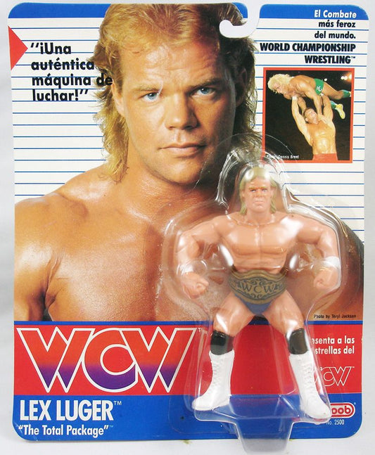 WCW Galoob WCW Galoob Series 1 - "Presents the Superstars of the WCW" Lex Luger [WCW Card]