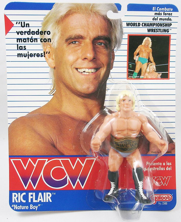 WCW Galoob WCW Galoob Series 1 - "Presents the Superstars of the WCW" Ric Flair [WCW Card]