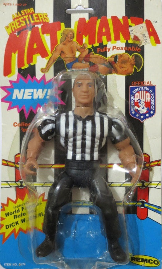 AWA Remco All Star Wrestlers 4 "Mat Mania" Dick Woehrle [With Light Eyes]