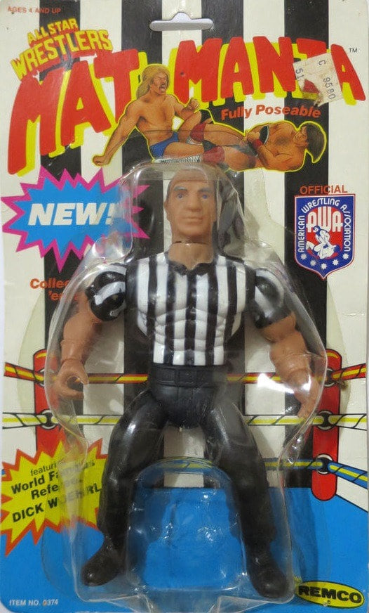 AWA Remco All Star Wrestlers 4 "Mat Mania" Dick Woehrle [With Light Eyes] Action & Toy Figures PWcatalog
