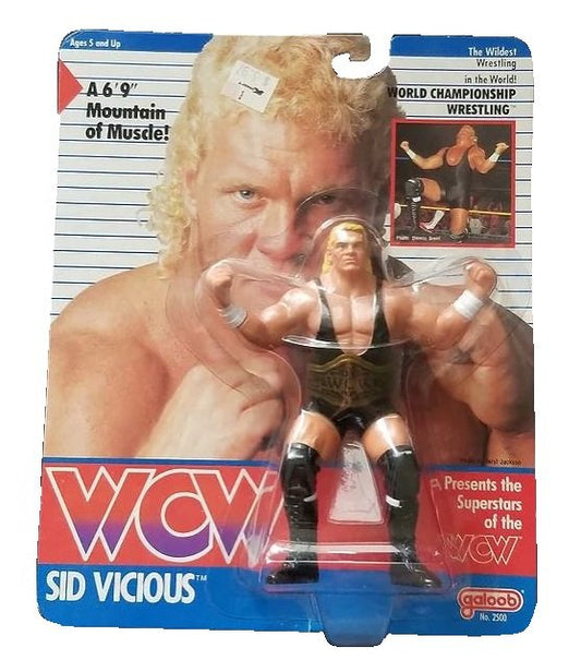 WCW Galoob WCW Galoob Series 1 - "Presents the Superstars of the WCW" Sid Vicious [WCW Card]
