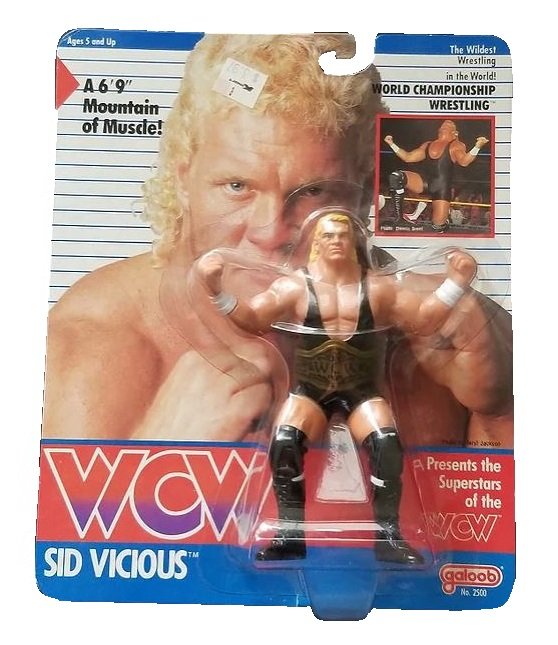WCW Galoob WCW Galoob Series 1 - "Presents the Superstars of the WCW" Sid Vicious [WCW Card] Action & Toy Figures PWcatalog