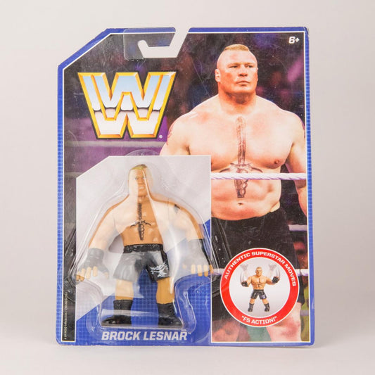 WWE Mattel Retro 1 Brock Lesnar with F5 Action! [Exclusive]