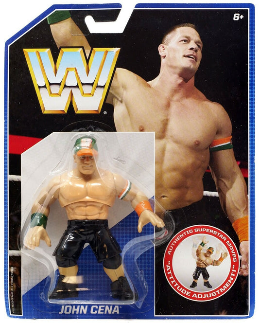 WWE Mattel Retro 1 John Cena with Attitude Adjustment! [Exclusive]