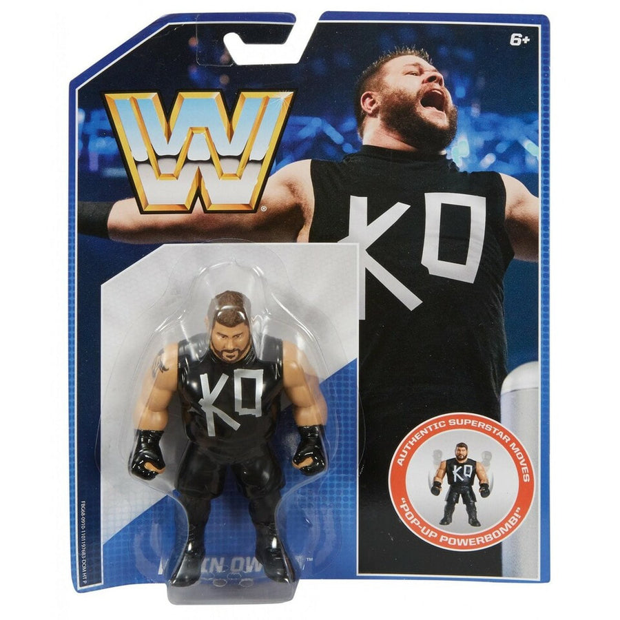 WWE Mattel Retro 1 Kevin Owens with Pop-Up Powerbomb! [Exclusive] Action & Toy Figures PWcatalog