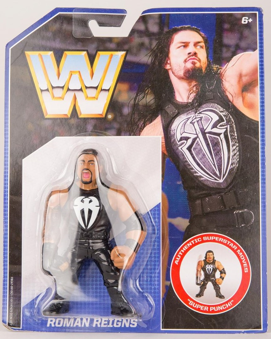 WWE Mattel Retro 1 Roman Reigns with Super Punch! [Exclusive]