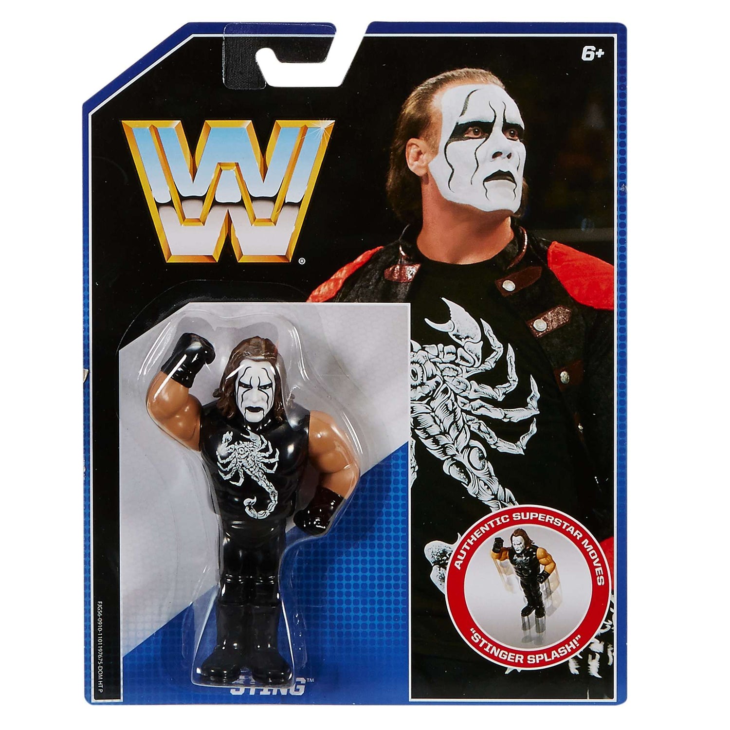 WWE Mattel Retro 2 Sting with Stinger Splash! [Exclusive] Action & Toy Figures PWcatalog