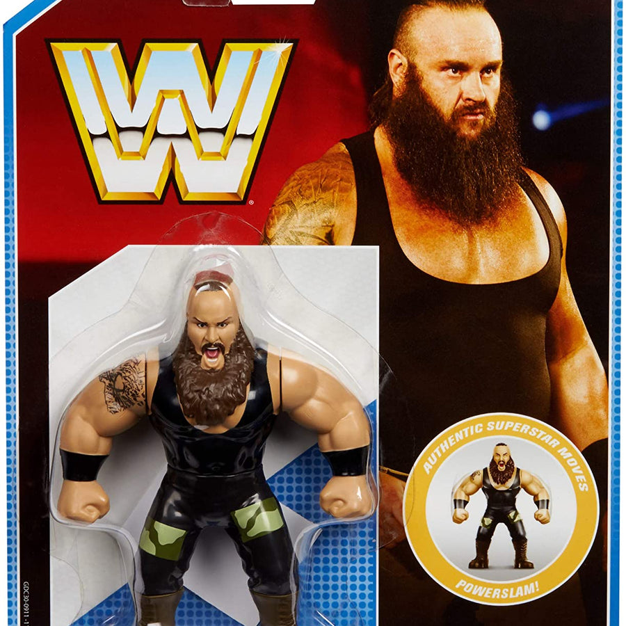 WWE Mattel Retro 8 Braun Strowman Action & Toy Figures PWcatalog