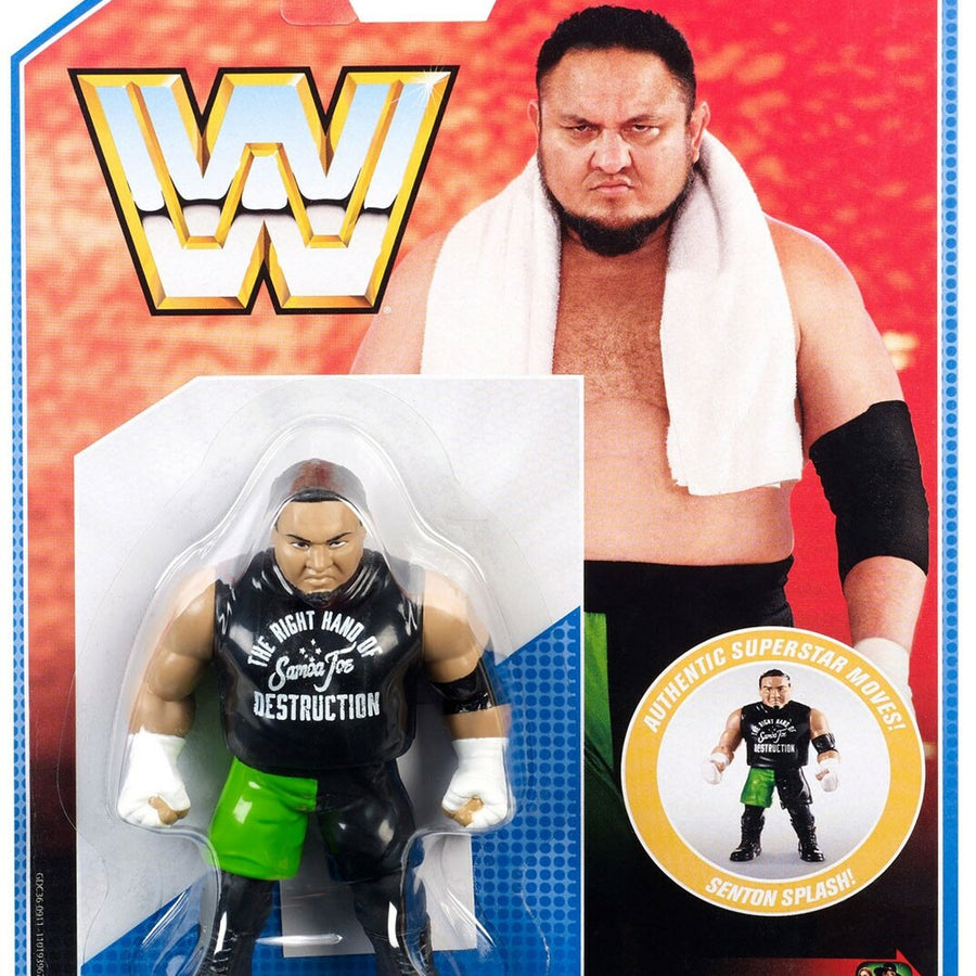 WWE Mattel Retro 9 Samoa Joe Action & Toy Figures PWcatalog