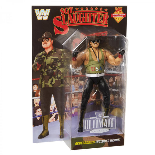 WWE Mattel Ultimate Edition Exclusives Sgt. Slaughter [Chase, Exclusive]