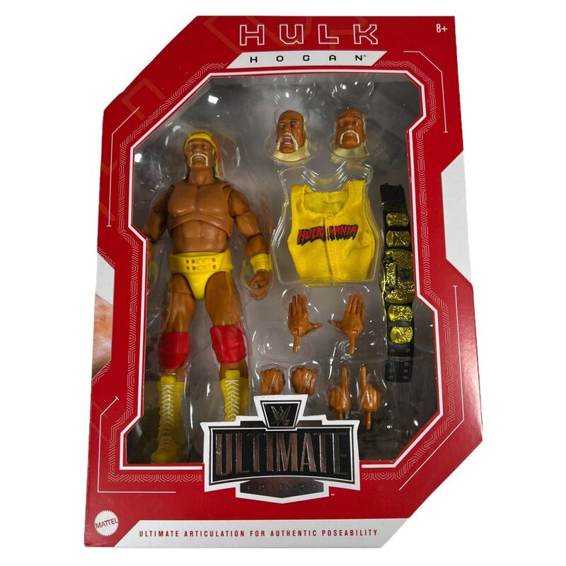 WWE Mattel Ultimate Edition Fan Takeover Hulk Hogan [Exclusive, With Bandana On] Action & Toy Figures PWcatalog