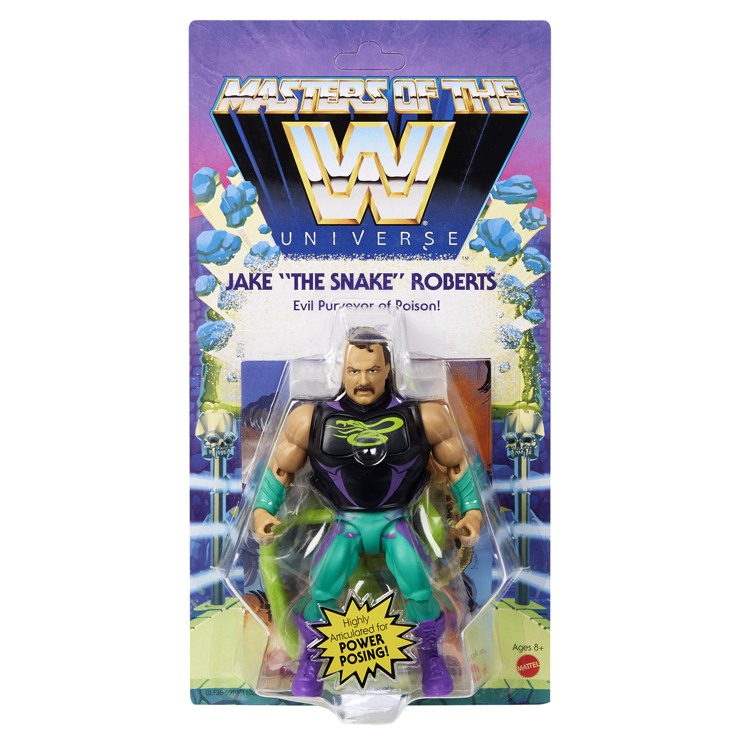 WWE Mattel Masters of the WWE Universe 4 Jake "The Snake" Roberts [Exclusive]