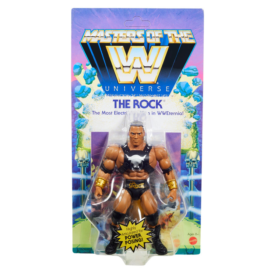 WWE Mattel Masters of the WWE Universe 3 The Rock [Exclusive] Action & Toy Figures PWcatalog