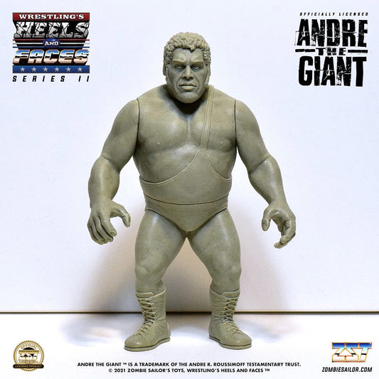 Zombie Sailor's Toys Wrestling's Heels & Faces 2 Andre the Giant [With Blue Singlet]