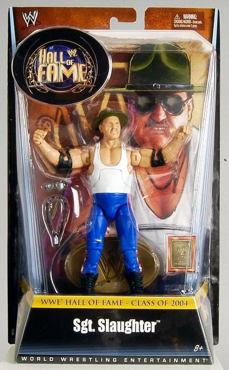 WWE Mattel Legends Hall of Fame Sgt. Slaughter [Exclusive] Action & Toy Figures PWcatalog