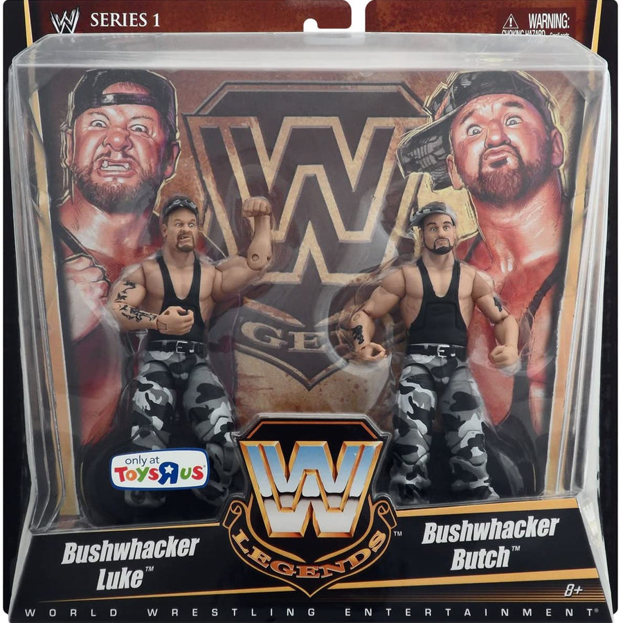 WWE Mattel Legends Multipack: Bushwhacker Butch & Bushwhacker Luke [Exclusive] Action & Toy Figures PWcatalog