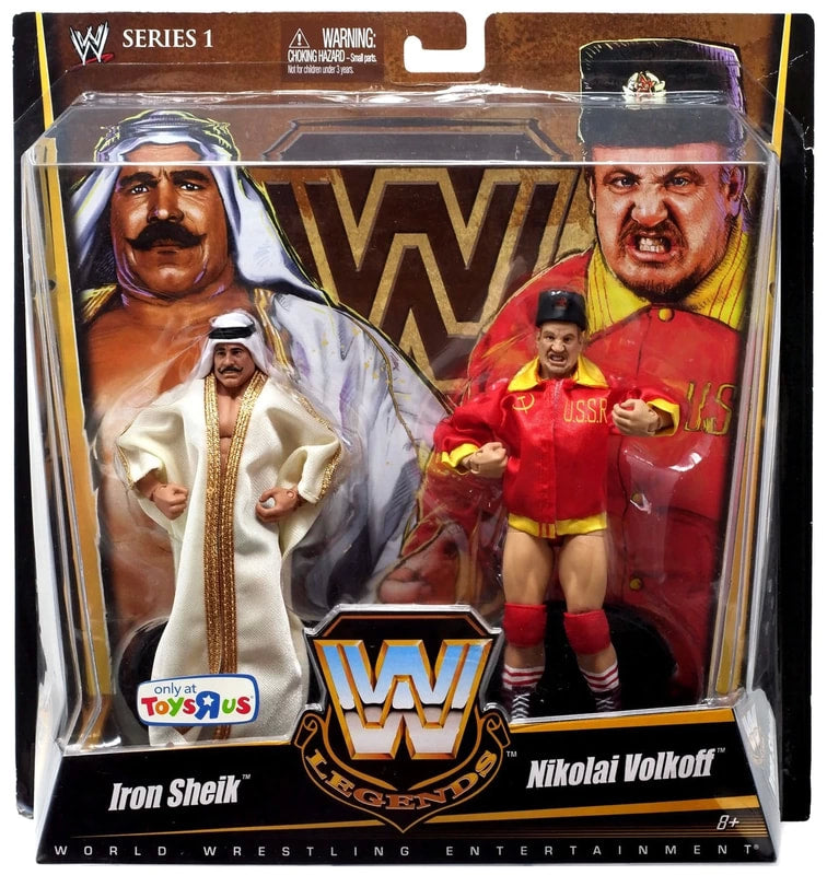 WWE Mattel Legends Multipack: Iron Sheik & Nikolai Volkoff [Exclusive] Action & Toy Figures PWcatalog