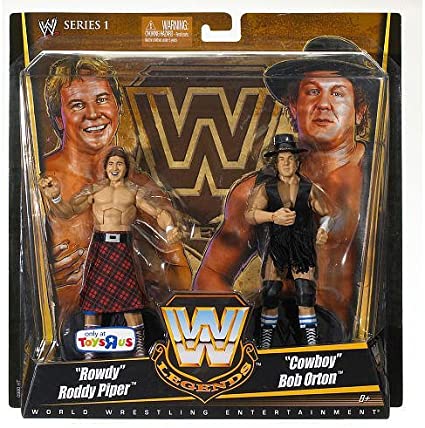 WWE Mattel Legends Multipack: "Rowdy" Roddy Piper & "Cowboy" Bob Orton [Exclusive] Action & Toy Figures PWcatalog