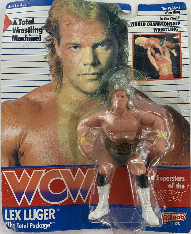 WCW Galoob WCW Galoob Series 2 - UK Exclusive Lex Luger [Exclusive] Action & Toy Figures PWcatalog