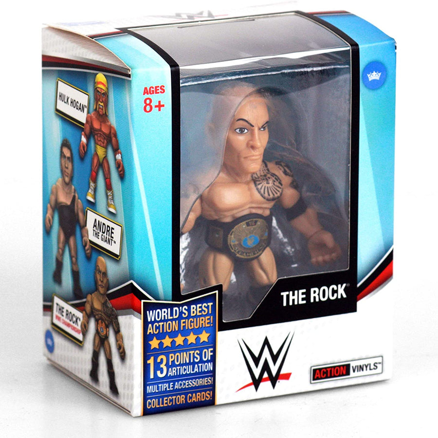 WWE The Loyal Subjects Action Vinyls 4 The Rock [Modern Version, Without Shirt] Action & Toy Figures PWcatalog