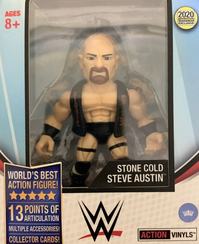 WWE The Loyal Subjects Action Vinyls Exclusives Stone Cold Steve Austin [Exclusive] Action & Toy Figures PWcatalog