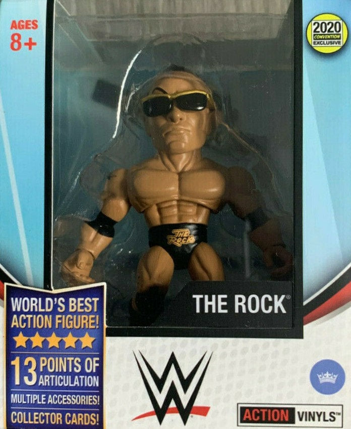 WWE The Loyal Subjects Action Vinyls Exclusives The Rock [Exclusive] Action & Toy Figures PWcatalog