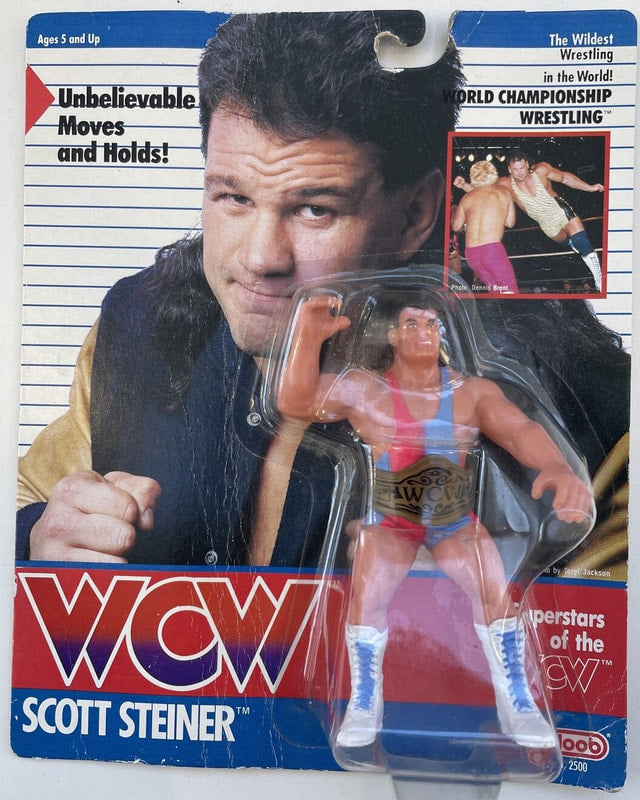WCW Galoob WCW Galoob Series 2 - UK Exclusive Scott Steiner [Exclusive] Action & Toy Figures PWcatalog