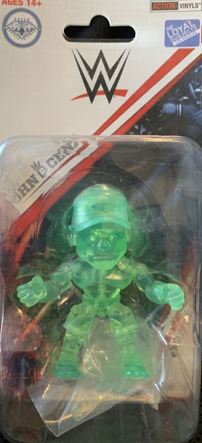 WWE The Loyal Subjects Action Vinyls Exclusives John Cena [Exclusive, Clear Green Edition] Action & Toy Figures PWcatalog