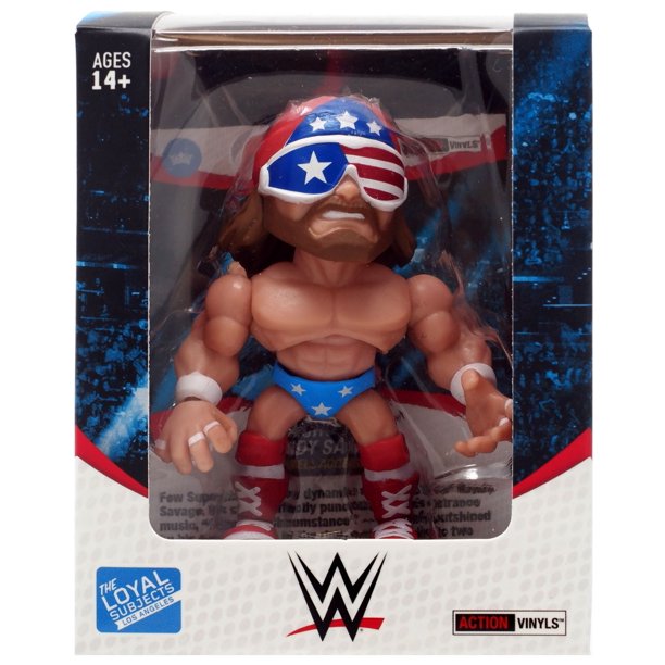 WWE The Loyal Subjects Action Vinyls 1 "Macho Man" Randy Savage [With Blue Trunks] Action & Toy Figures PWcatalog