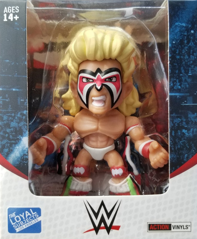 WWE The Loyal Subjects Action Vinyls 2 Ultimate Warrior [With White Trunks, Exclusive] Action & Toy Figures PWcatalog