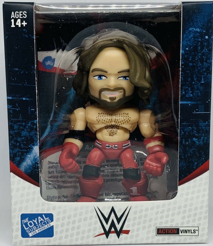 WWE The Loyal Subjects Action Vinyls 3 AJ Styles [Exclusive]