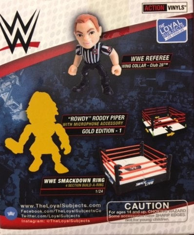 WWE The Loyal Subjects Action Vinyls 3 Referee [Exclusive]