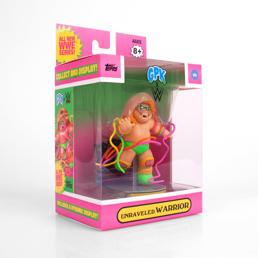 WWE The Loyal Subjects GPK x WWE Unraveled Warrior Action & Toy Figures PWcatalog