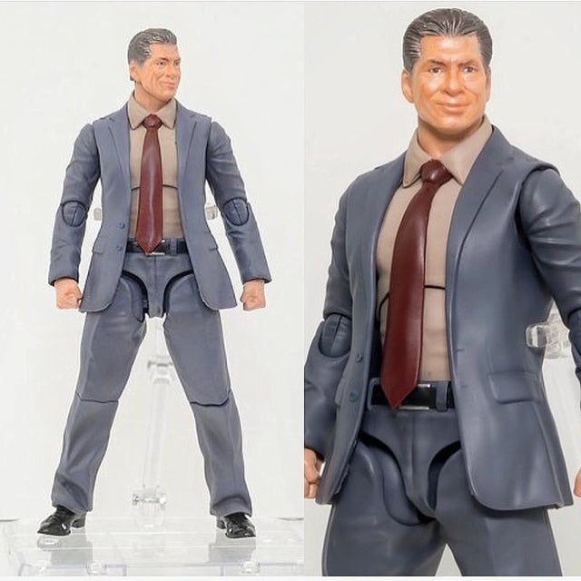 WWE Bandai S.H. Figuarts WWE Superstar Series Vince McMahon [Unreleased] Action & Toy Figures PWcatalog