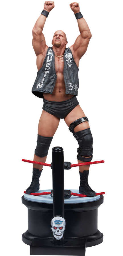 WWE PCS Collectibles 1:4 Scale Statues Stone Cold Steve Austin Action & Toy Figures PWcatalog