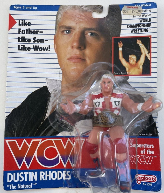 WCW Galoob WCW Galoob UK Exclusives Dustin Rhodes [Exclusive] Action & Toy Figures PWcatalog