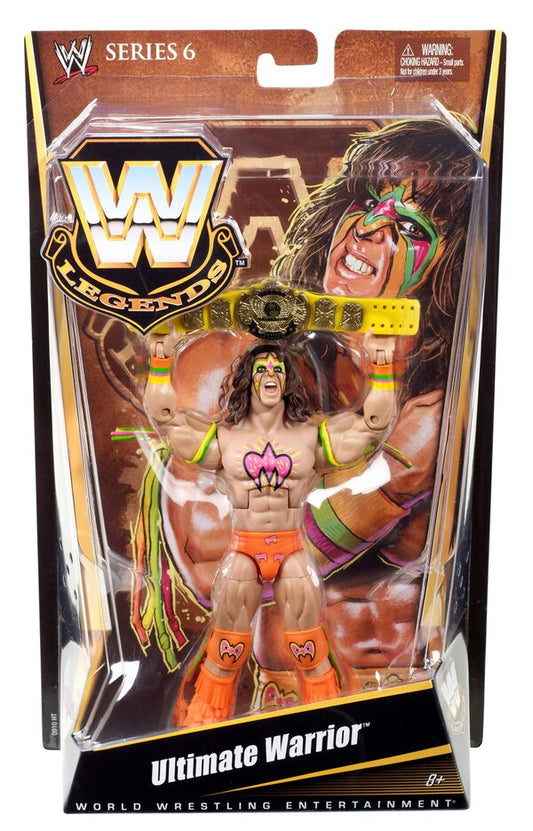 WWE Mattel Legends 6 Ultimate Warrior