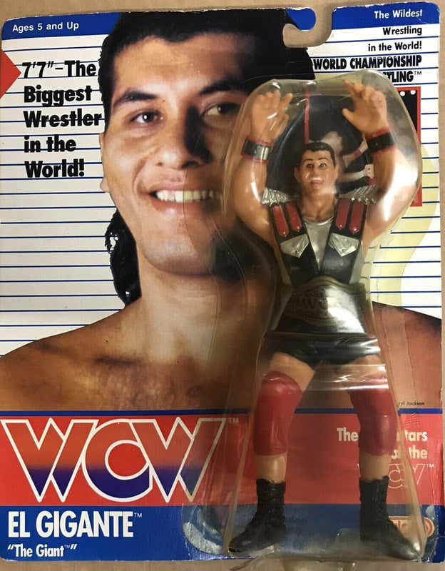 WCW Galoob WCW Galoob UK Exclusives El Gigante [Exclusive] Action & Toy Figures PWcatalog