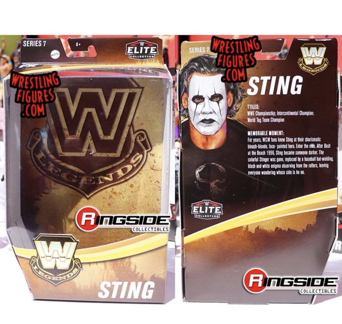 WWE Mattel Legends 7 Sting [Unreleased] Action & Toy Figures PWcatalog