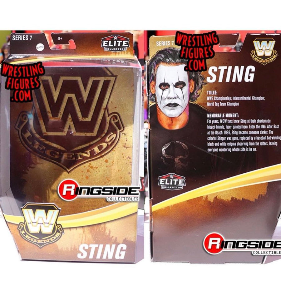 WWE Mattel Legends 7 Sting [Unreleased] Action & Toy Figures PWcatalog