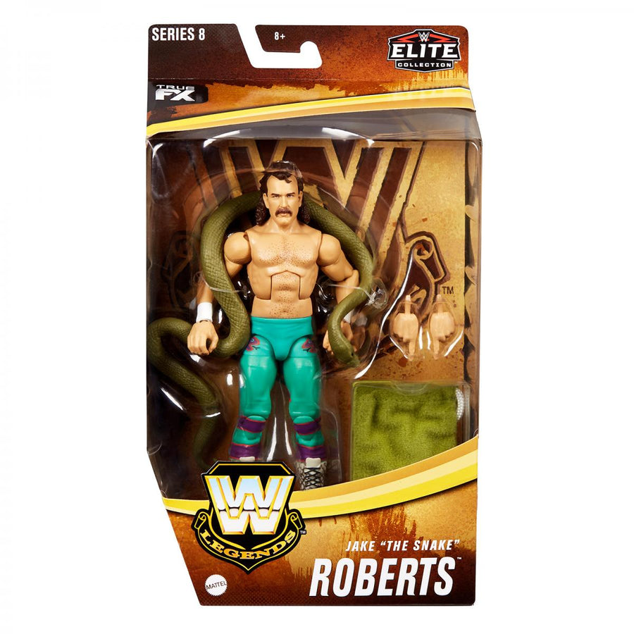 WWE Mattel Legends 8 Jake "The Snake" Roberts [Exclusive, Chase] Action & Toy Figures PWcatalog
