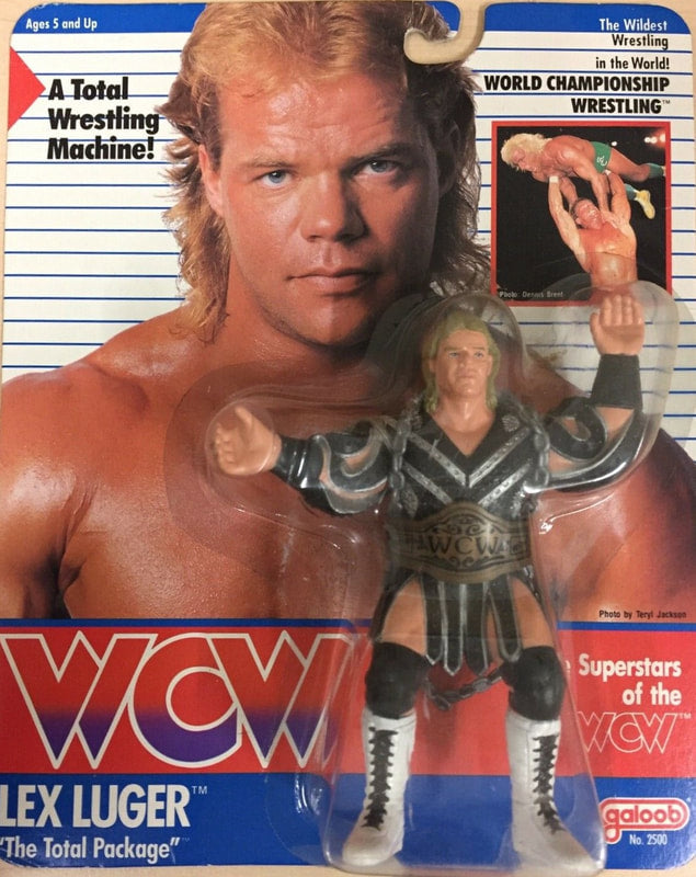 WCW Galoob WCW Galoob UK Exclusives Lex Luger [Exclusive] Action & Toy Figures PWcatalog