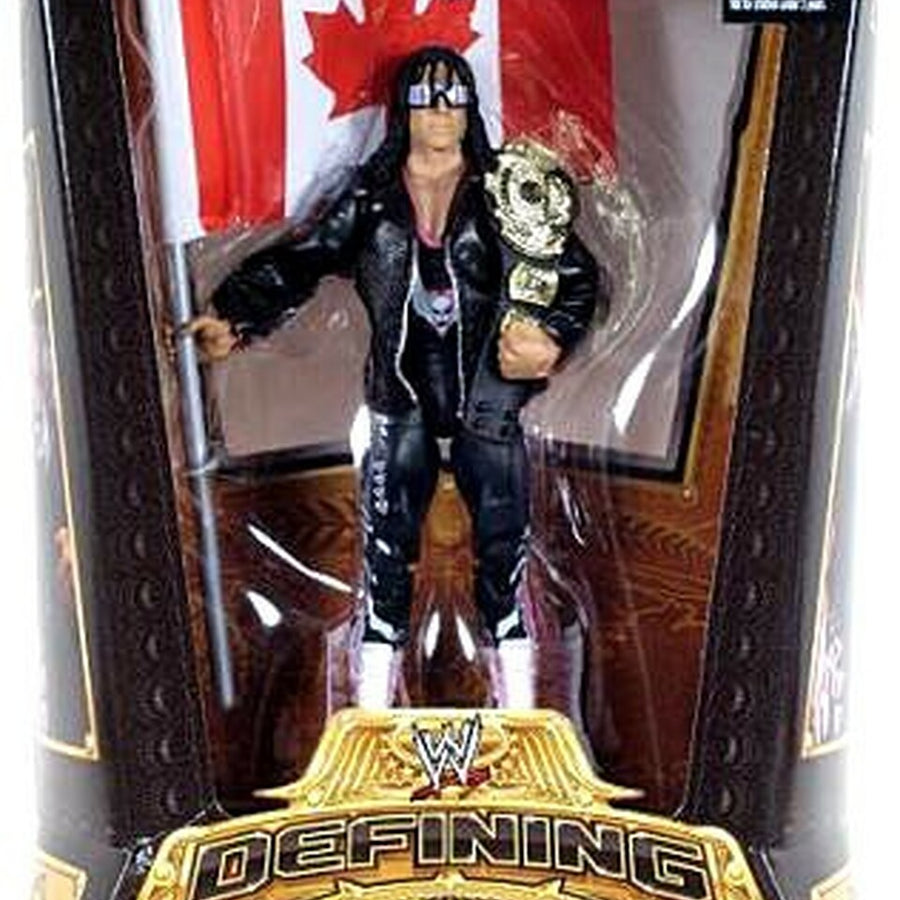 WWE Mattel Defining Moments 5 Bret "Hit Man" Hart Action & Toy Figures PWcatalog