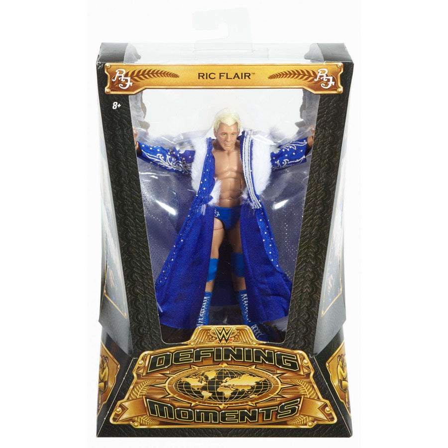WWE Mattel Defining Moments 6 Ric Flair [Retirement Match, With Robe Open] Action & Toy Figures PWcatalog