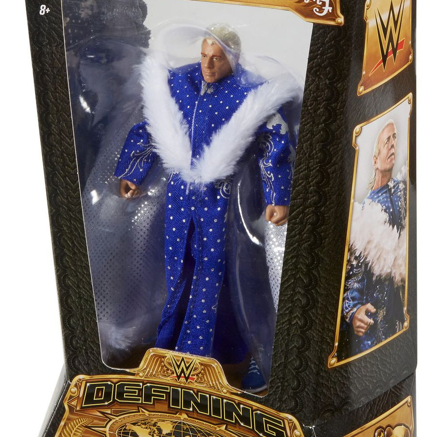 WWE Mattel Defining Moments 6 Ric Flair [Retirement Match, With Robe Closed] Action & Toy Figures PWcatalog