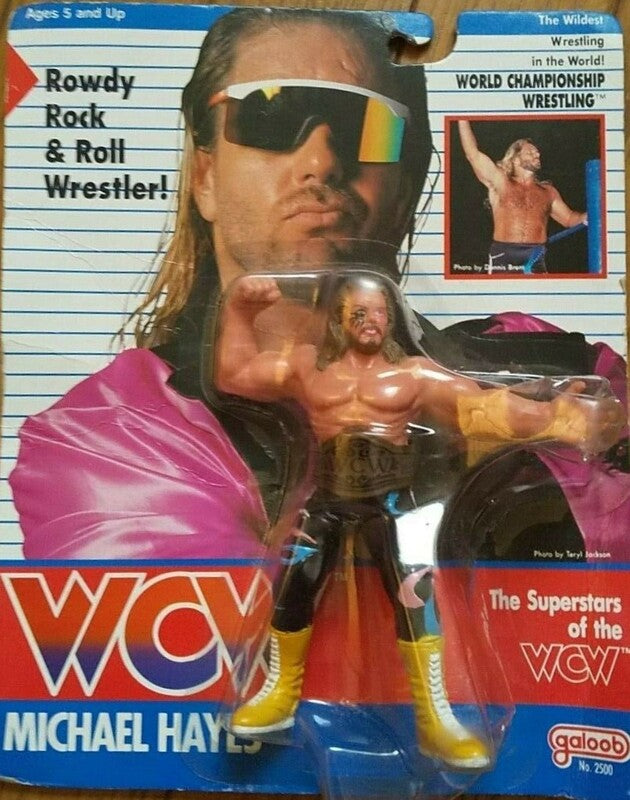 WCW Galoob WCW Galoob UK Exclusives Michael Hayes [Exclusive] Action & Toy Figures PWcatalog