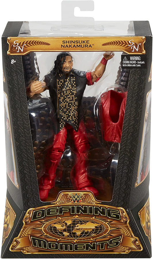 WWE Mattel Defining Moments 6 Shinsuke Nakamura Action & Toy Figures PWcatalog