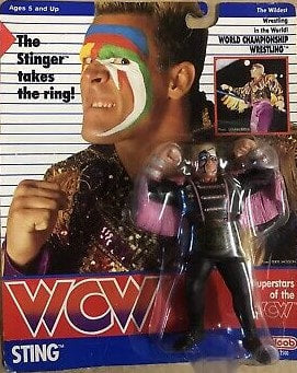 WCW Galoob WCW Galoob UK Exclusives Sting [Exclusive]